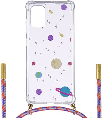 Samsung Funda Silicona Colgante Planetas para Galaxy A71 Samsung Funda Silicona Colgante Planetas para Galaxy A71