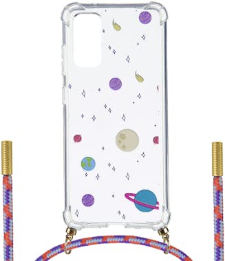 Samsung Funda Silicona Colgante Planetas para Galaxy S20 Samsung Funda Silicona Colgante Planetas para Galaxy S20