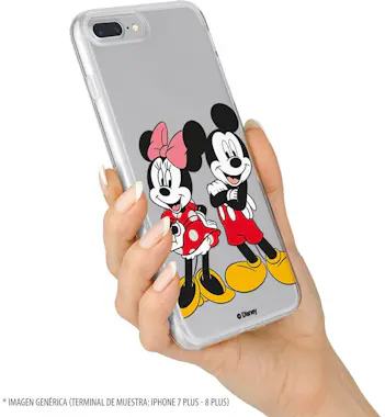 Samsung Funda para Galaxy J6 Plus Oficial de Disney Mickey Samsung Funda para Galaxy J6 Plus Oficial de Disney Mickey