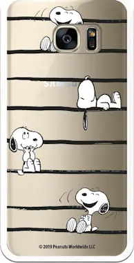 Samsung Funda para Galaxy S7 Edge Oficial de Peanuts Snoop Samsung Funda para Galaxy S7 Edge Oficial de Peanuts Snoop