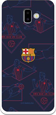 Samsung Funda para Galaxy J6 Plus del Barcelona Mes que un Samsung Funda para Galaxy J6 Plus del Barcelona Mes que un