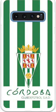 Samsung Funda para Galaxy S10 Plus del Córdoba Escudo Fond Samsung Funda para Galaxy S10 Plus del Córdoba Escudo Fond