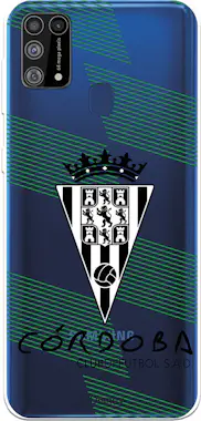Samsung Funda para Galaxy M31 del Córdoba Escudo Blanco y Samsung Funda para Galaxy M31 del Córdoba Escudo Blanco y