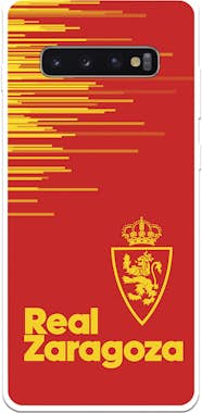 Samsung Funda para Galaxy S10 del Zaragoza Fondo Rojo - Li Samsung Funda para Galaxy S10 del Zaragoza Fondo Rojo - Li