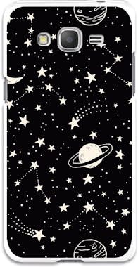Samsung Funda Planetas fondo negro para Galaxy Grand Prime Samsung Funda Planetas fondo negro para Galaxy Grand Prime