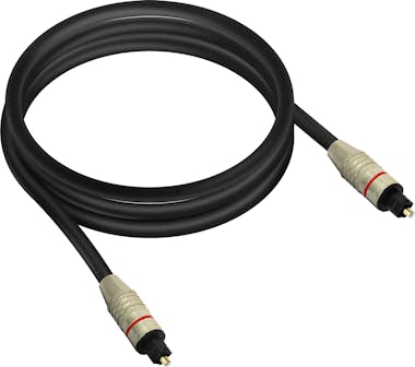 LinQ Cable Óptico Audio Digital Conector Toslink 2 metr LinQ Cable Óptico Audio Digital Conector Toslink 2 metr
