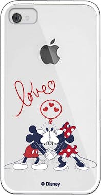 Apple Funda para iPhone 4 Oficial de Disney Mickey y Min Apple Funda para iPhone 4 Oficial de Disney Mickey y Min