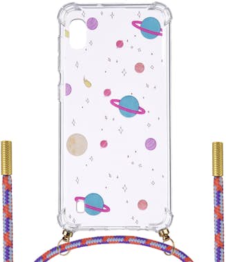Samsung Funda Silicona Colgante Planetas para Galaxy A10 Samsung Funda Silicona Colgante Planetas para Galaxy A10
