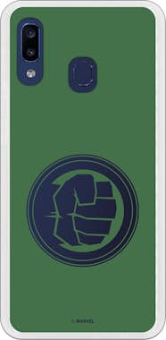 Samsung Funda Oficial The Hulk Fondo Verde para Galaxy A20 Samsung Funda Oficial The Hulk Fondo Verde para Galaxy A20