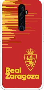 OPPO Funda para Oppo Reno 2Z del Zaragoza Fondo Rojo - OPPO Funda para Oppo Reno 2Z del Zaragoza Fondo Rojo -