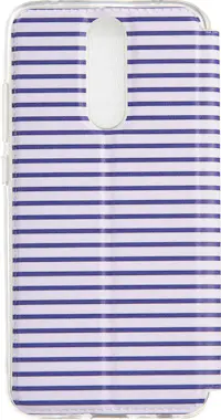 Xiaomi Funda libro Rayada Morada para Redmi 8 Xiaomi Funda libro Rayada Morada para Redmi 8