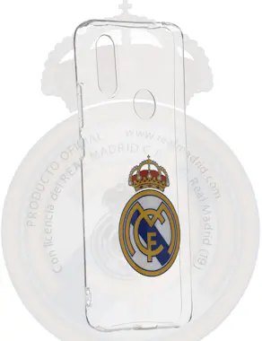 Xiaomi Funda Oficial Real Madrid Escudo Transparente para Xiaomi Funda Oficial Real Madrid Escudo Transparente para