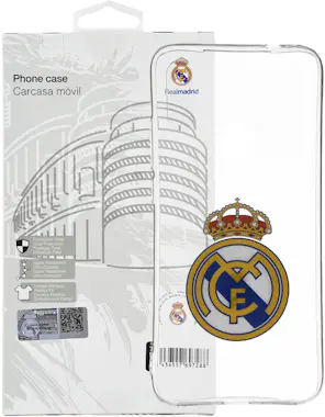 Xiaomi Funda Oficial Real Madrid Escudo Transparente para Xiaomi Funda Oficial Real Madrid Escudo Transparente para