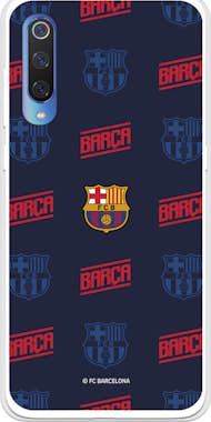 Xiaomi Funda para Mi 9 del Barcelona Escudo Patrón Rojo y Xiaomi Funda para Mi 9 del Barcelona Escudo Patrón Rojo y