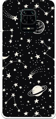 Xiaomi Funda Planetas fondo negro para Redmi Note 9 Pro Xiaomi Funda Planetas fondo negro para Redmi Note 9 Pro