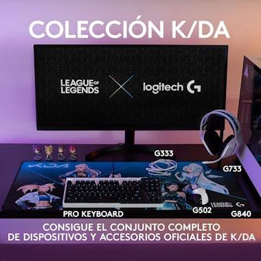 Logitech G733 K/DA Auriculares Inalámbricos para Gaming con