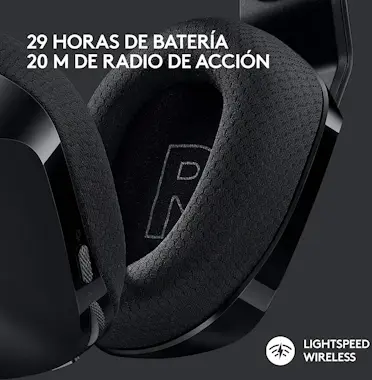 Logitech G733 LIGHTSPEED Auriculares 29h de Batería Negro Logitech G733 LIGHTSPEED Auriculares 29h de Batería Negro
