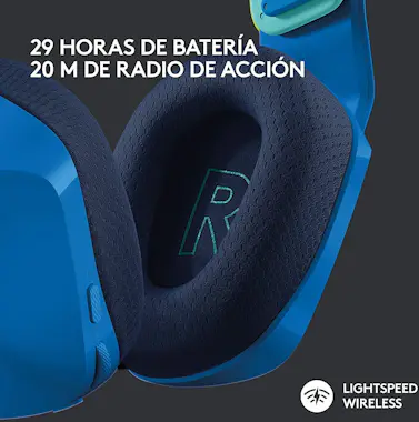 Logitech G733 LIGHTSPEED Auriculares 29h de Batería Azul Logitech G733 LIGHTSPEED Auriculares 29h de Batería Azul