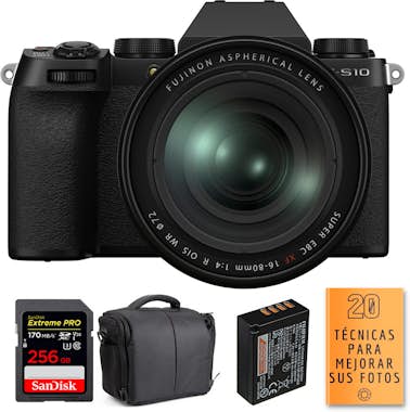 FujiFilm Fujifilm X-S10 + XF 16-80 F/4 WR + SanDisk 256GB U FujiFilm Fujifilm X-S10 + XF 16-80 F/4 WR + SanDisk 256GB U