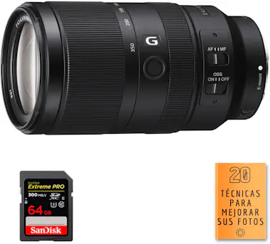 Sony E 70-350mm f/4.5-6.3 G OSS + 1 SanDisk 64GB Extrem Sony E 70-350mm f/4.5-6.3 G OSS + 1 SanDisk 64GB Extrem
