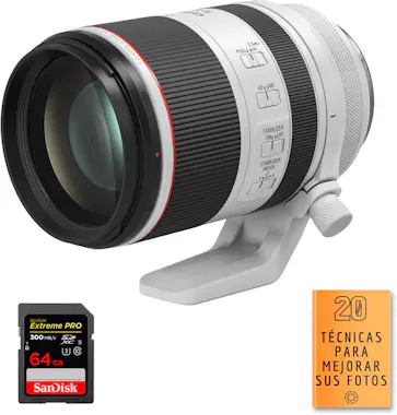 Canon RF 70-200 mm f/2,8L IS USM + 1 SanDisk 64GB Extrem Canon RF 70-200 mm f/2,8L IS USM + 1 SanDisk 64GB Extrem