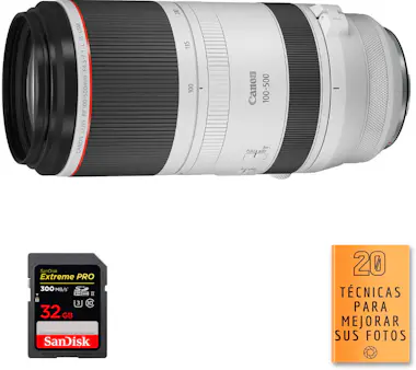 Canon RF 100-500mm f/4.5-7.1L IS USM + 1 SanDisk 32GB Ex Canon RF 100-500mm f/4.5-7.1L IS USM + 1 SanDisk 32GB Ex