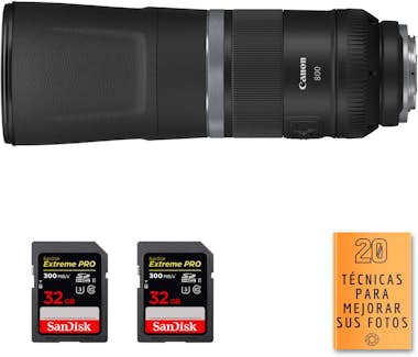 Canon RF 800mm f/11 IS STM + 2 SanDisk 32GB Extreme PRO Canon RF 800mm f/11 IS STM + 2 SanDisk 32GB Extreme PRO