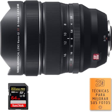 FujiFilm Fujifilm XF 8-16mm F2.8 R LM WR + 1 SanDisk 64GB U FujiFilm Fujifilm XF 8-16mm F2.8 R LM WR + 1 SanDisk 64GB U