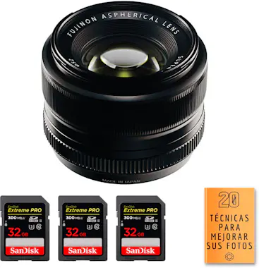 FujiFilm Fujifilm XF 35mm f1.4 R + 3 SanDisk 32GB UHS-II 30 FujiFilm Fujifilm XF 35mm f1.4 R + 3 SanDisk 32GB UHS-II 30