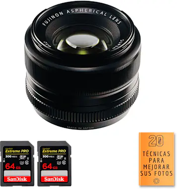 FujiFilm Fujifilm XF 35mm f1.4 R + 2 SanDisk 64GB UHS-II 30 FujiFilm Fujifilm XF 35mm f1.4 R + 2 SanDisk 64GB UHS-II 30