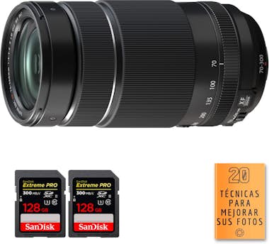 FujiFilm Fujifilm XF 70-300mm f/4-5.6 R LM OIS WR + 2 SanDi FujiFilm Fujifilm XF 70-300mm f/4-5.6 R LM OIS WR + 2 SanDi