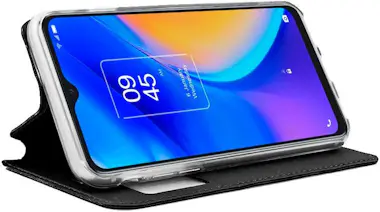 Cool Funda COOL Flip Cover para TCL 20 SE Liso Negro Cool Funda COOL Flip Cover para TCL 20 SE Liso Negro