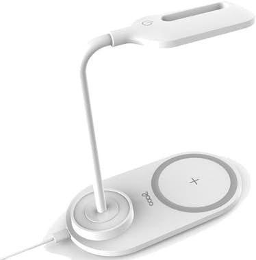 Cool Lámpara LED + Base Carga Inalámbrica Qi COOL Blanc Cool Lámpara LED + Base Carga Inalámbrica Qi COOL Blanc
