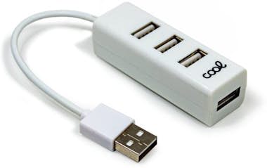 Cool Hub USB 2.0 Universal COOL 4 Puertos USB Blanco Cool Hub USB 2.0 Universal COOL 4 Puertos USB Blanco