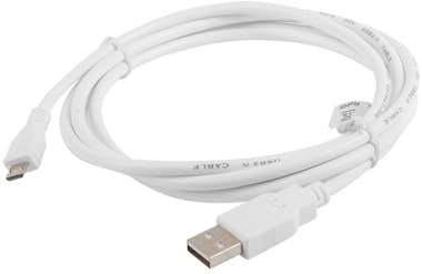Lanberg Lanberg CA-USBM-10CC-0018-W cable USB 1,8 m USB 2.