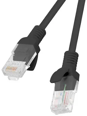 Lanberg Lanberg PCU5-10CC-0050-BK cable de red Negro 0,5 m Lanberg Lanberg PCU5-10CC-0050-BK cable de red Negro 0,5 m