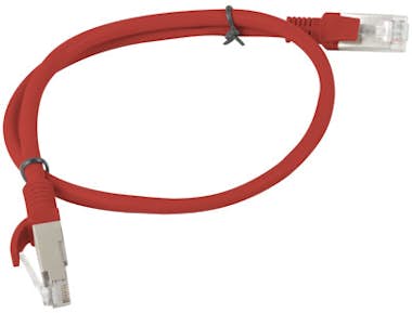 Lanberg Lanberg PCU5-10CC-0050-R cable de red Rojo 0,5 m C