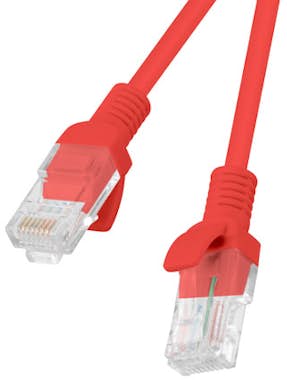Lanberg Lanberg PCU6-10CC-0500-R cable de red Rojo 5 m Cat