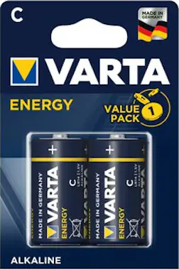 Varta Varta ENERGY C Batería de un solo uso LR14 Alcalin Varta Varta ENERGY C Batería de un solo uso LR14 Alcalin