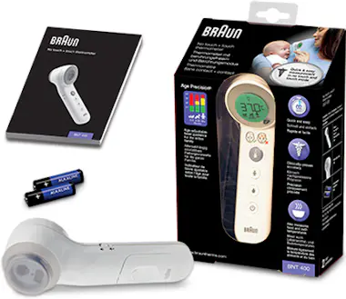 Braun Braun BNT400 termómetro digital Teledetección Blan Braun Braun BNT400 termómetro digital Teledetección Blan