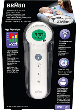 Braun Braun BNT400 termómetro digital Teledetección Blan Braun Braun BNT400 termómetro digital Teledetección Blan