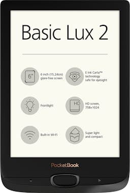 PocketBook Pocketbook Basic Lux 2 - Obsidian Black lectore de PocketBook Pocketbook Basic Lux 2 - Obsidian Black lectore de