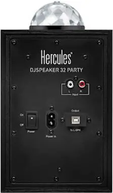 Hercules Hercules DJ Speaker 32 Party Negro Alámbrico 30 W Hercules Hercules DJ Speaker 32 Party Negro Alámbrico 30 W