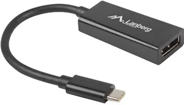 Lanberg Lanberg AD-UC-DP-01 adaptador de cable de vídeo 0, Lanberg Lanberg AD-UC-DP-01 adaptador de cable de vídeo 0,