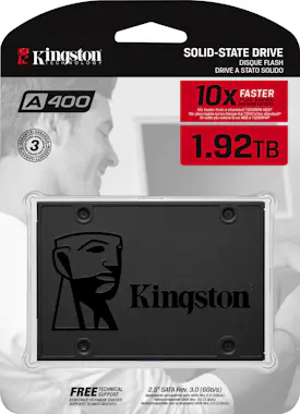 Kingston Kingston Technology A400 2.5"" 1920 GB Serial ATA Kingston Kingston Technology A400 2.5"" 1920 GB Serial ATA