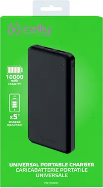 Celly Celly PBE10000 batería externa Ión de litio 10000 Celly Celly PBE10000 batería externa Ión de litio 10000