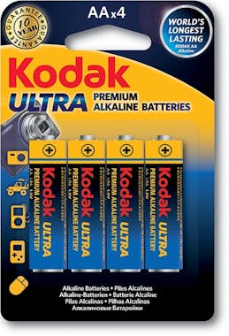 KODAK Kodak Ultra Premium Batería de un solo uso AA Alca KODAK Kodak Ultra Premium Batería de un solo uso AA Alca