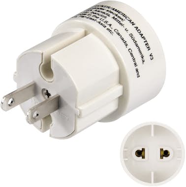 Hama Hama American Plug adaptador e inversor de corrien Hama Hama American Plug adaptador e inversor de corrien