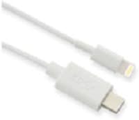 Microconnect Microconnect USB C/Lightning, 1 m Blanco