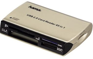Hama Hama 65-in-1 CardReader lector de tarjeta Hama Hama 65-in-1 CardReader lector de tarjeta